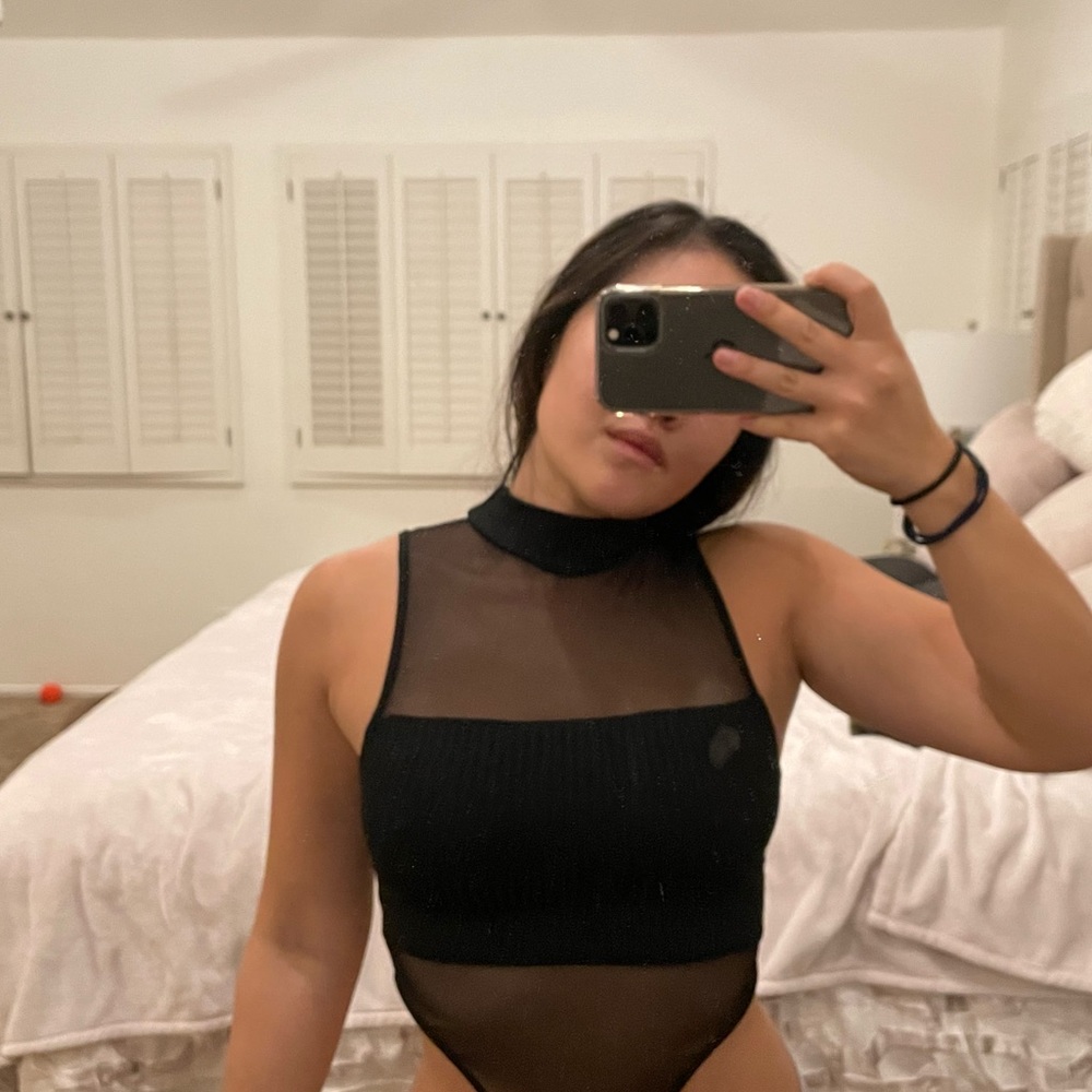 Pretty Little Thing Mesh Body Suit